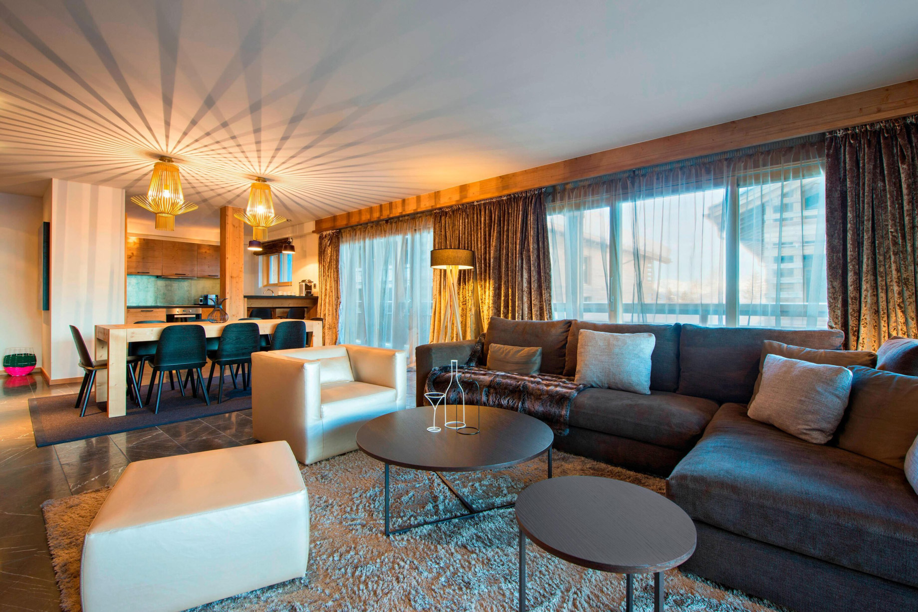 W Verbier Hotel – Verbier, Switzerland – WOW Residence Living Area