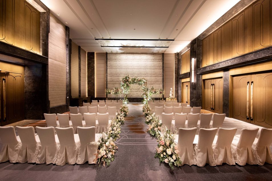 The St. Regis Hong Kong Hotel - Wan Chai, Hong Kong - Astor Ballroom Wedding Ceremony