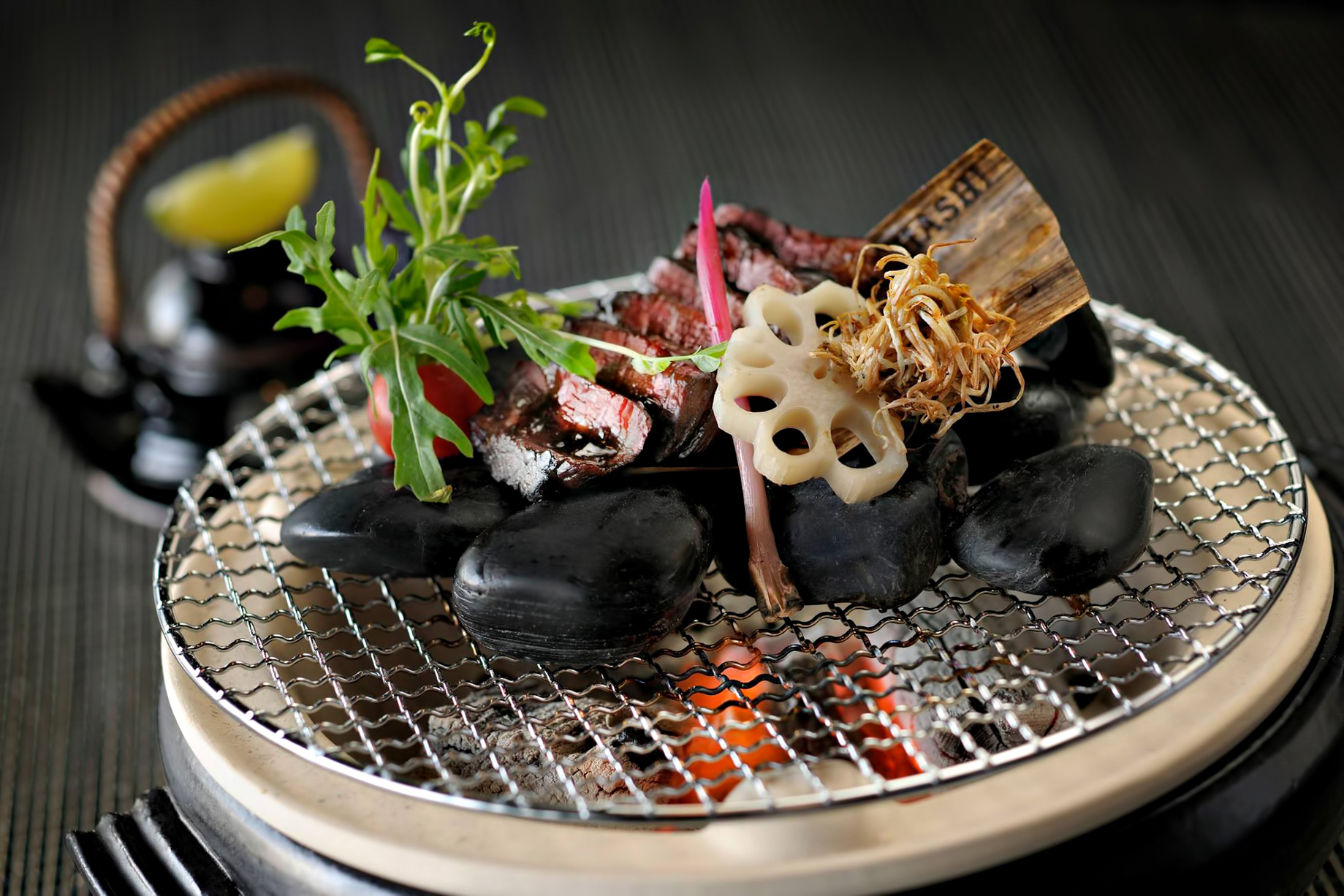 Armani Hotel Dubai - Burj Khalifa, Dubai, UAE - Armani Hashi Exquisite Gourmet Dish