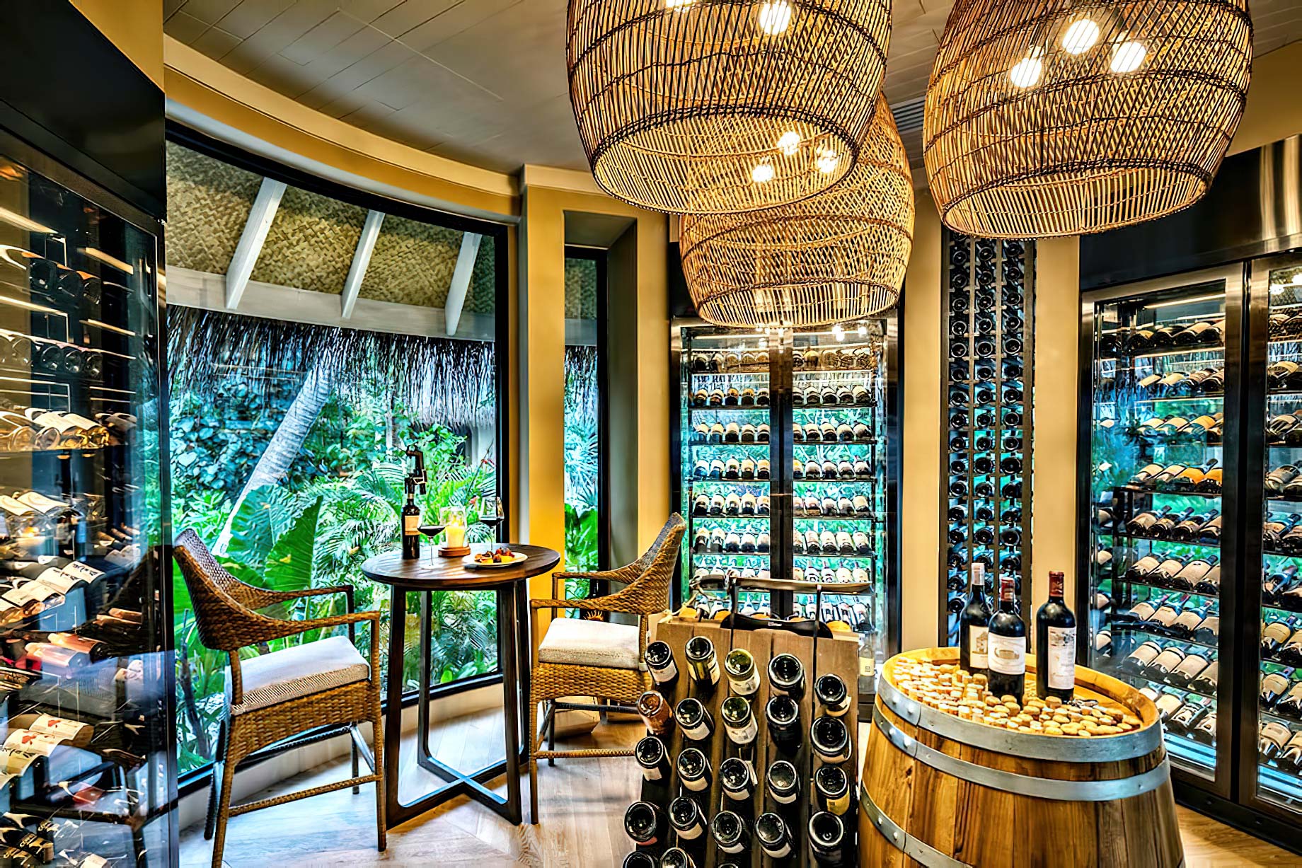The Nautilus Maldives Resort - Thiladhoo Island, Maldives - Wine Room