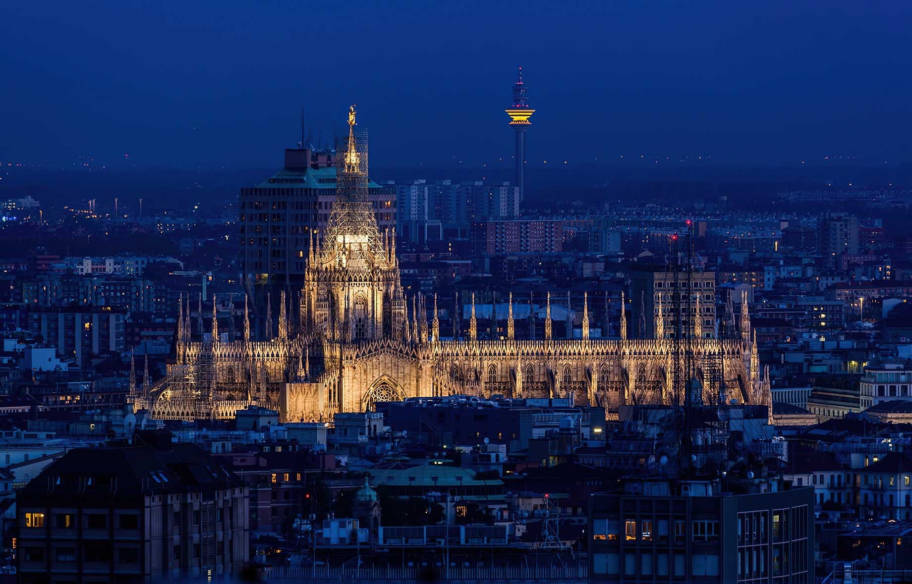 151 – Armani Hotel Milano – Milan, Italy – Milan Cathedral Night View