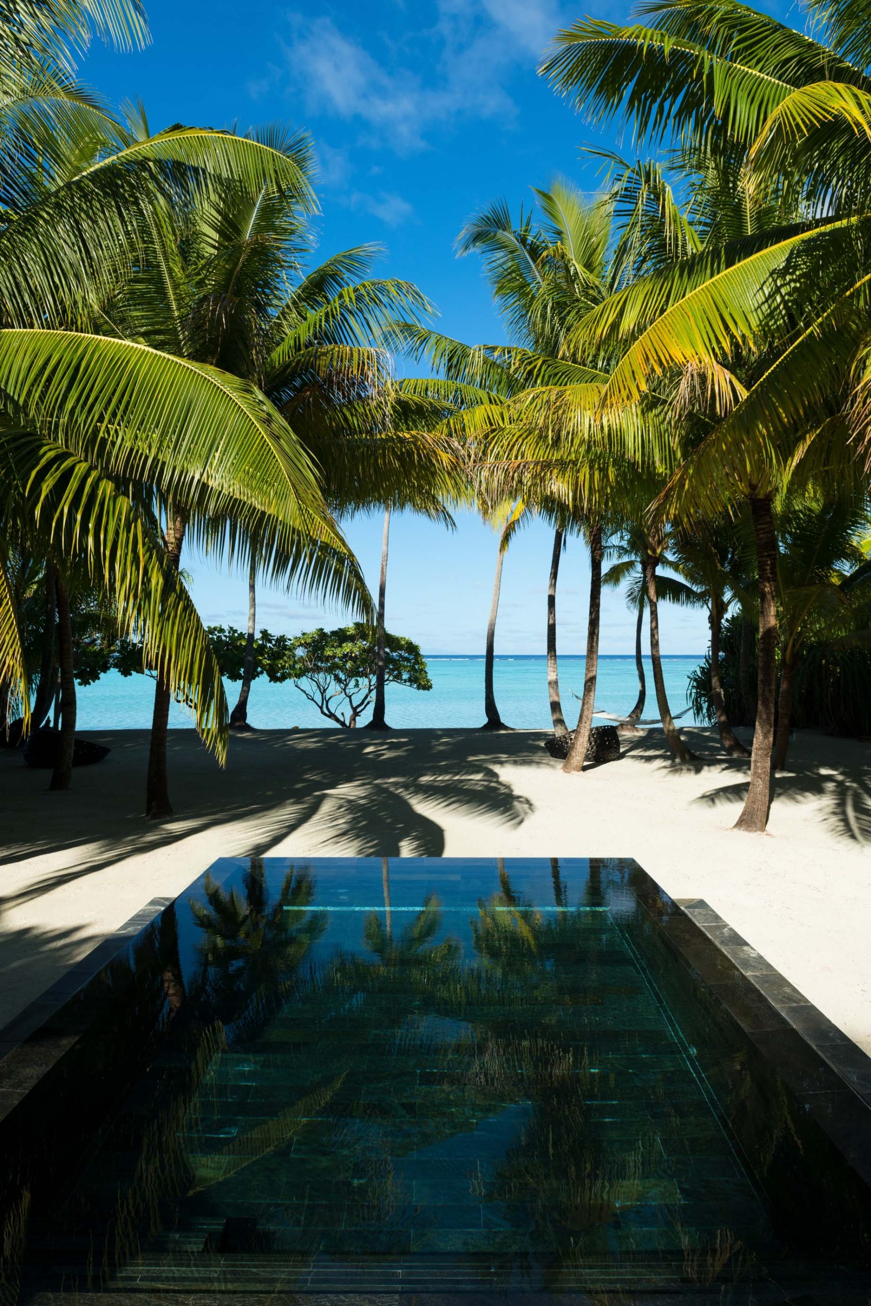 The Brando Resort – Tetiaroa Private Island, French Polynesia – 3 Bedroom Villa Exterior Pool Ocean View