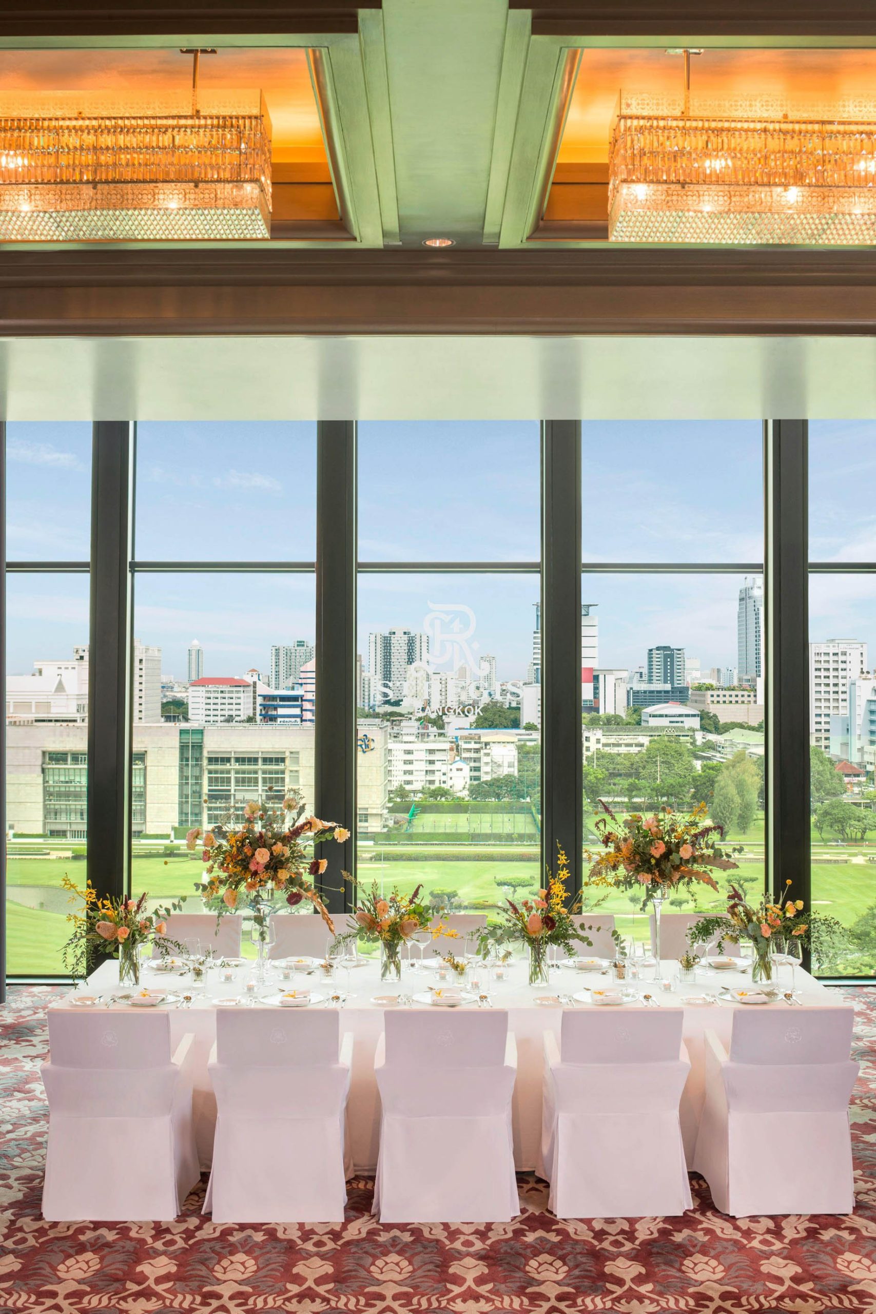 The St. Regis Bangkok Hotel – Bangkok, Thailand – Astor Ballroom Long Table