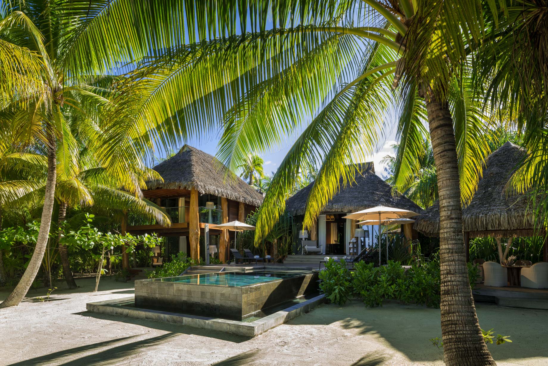 The Brando Resort – Tetiaroa Private Island, French Polynesia – 3 Bedroom Beachfront Villa Pool