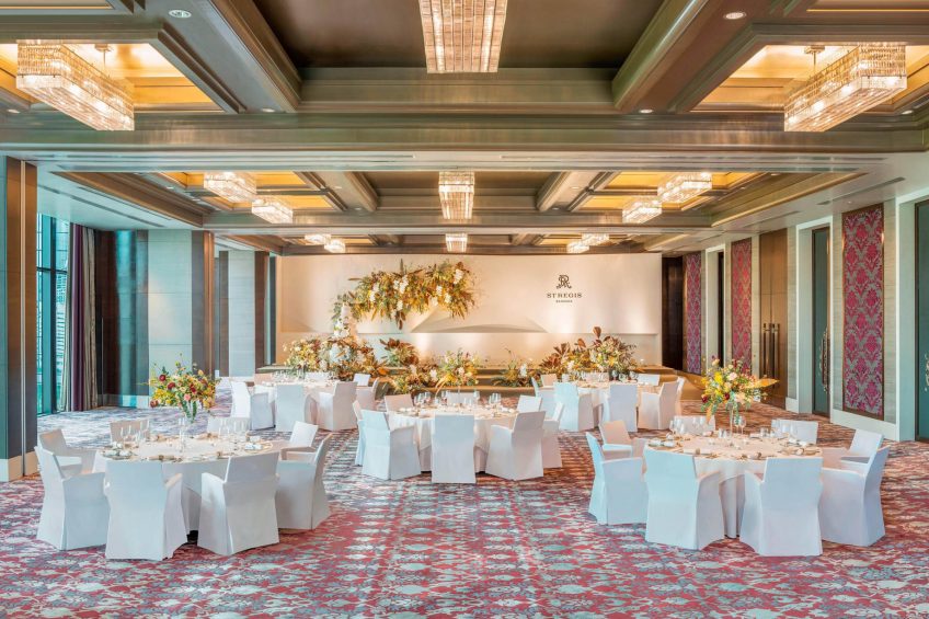 The St. Regis Bangkok Hotel - Bangkok, Thailand - Astor Ballroom Wedding Reception