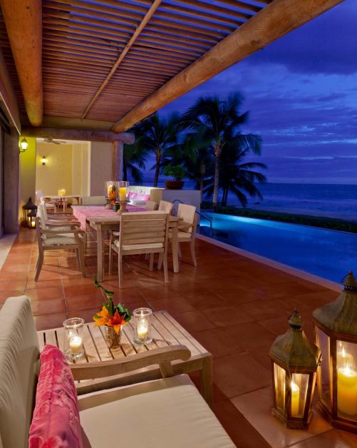 The St. Regis Punta Mita Resort - Nayarit, Mexico - Villa Infinity Pool Deck Sunset