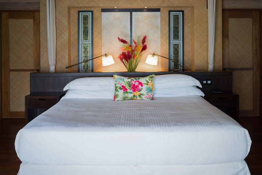 The St. Regis Bora Bora Resort - Bora Bora, French Polynesia - Superior King Overwater Villa Bedroom