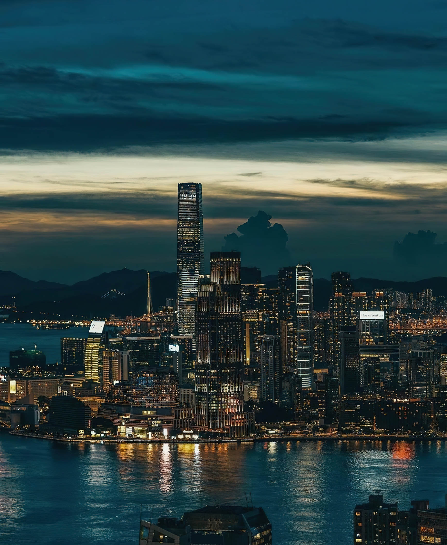 The St. Regis Hong Kong Hotel – Wan Chai, Hong Kong – Hong Kong Night City View