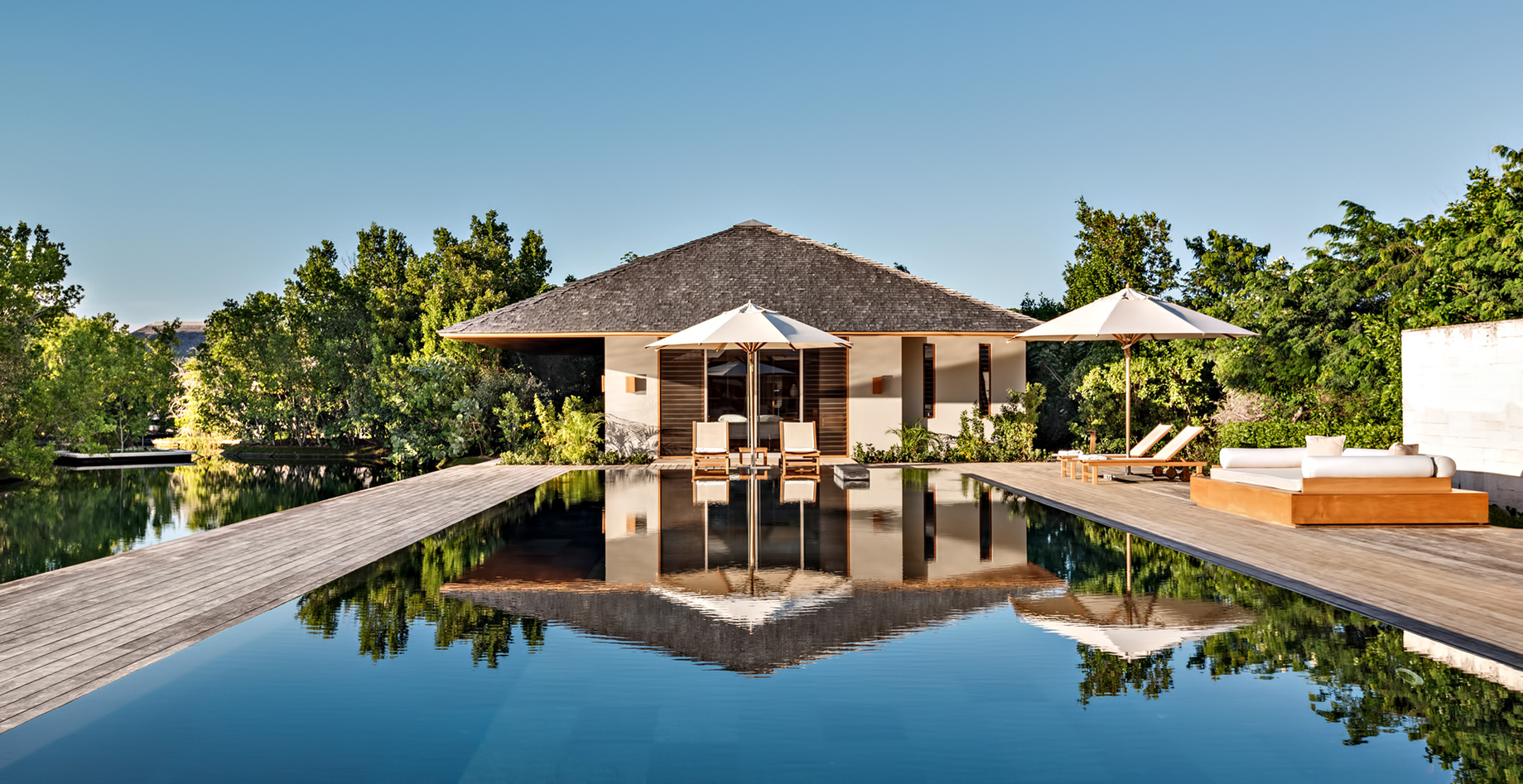 Amanyara Resort – Providenciales, Turks and Caicos Islands – Villa Exterior Pool View