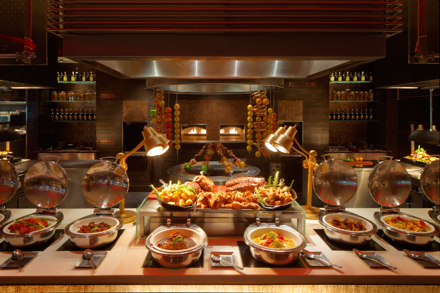Atlantis The Palm Resort – Crescent Rd, Dubai, UAE – Saffron Restaurant Grill Station