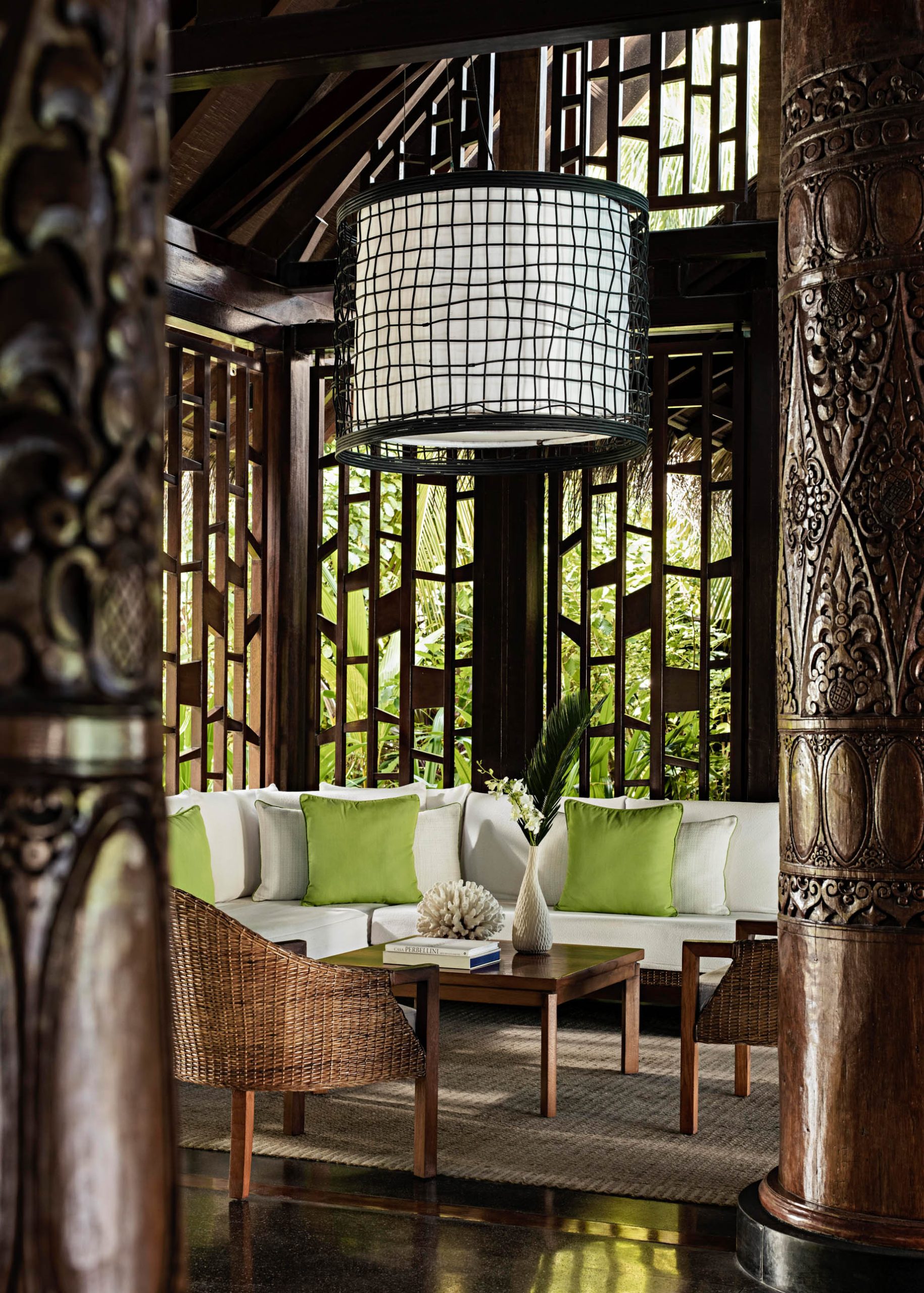 One&Only Reethi Rah Resort – North Male Atoll, Maldives – Reception Lobby