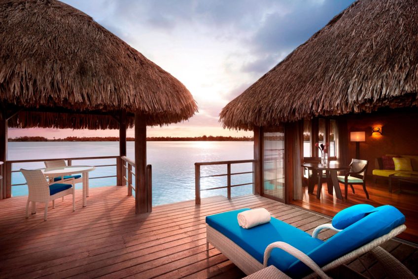 The St. Regis Bora Bora Resort - Bora Bora, French Polynesia - Superior Overwater Villa Deck