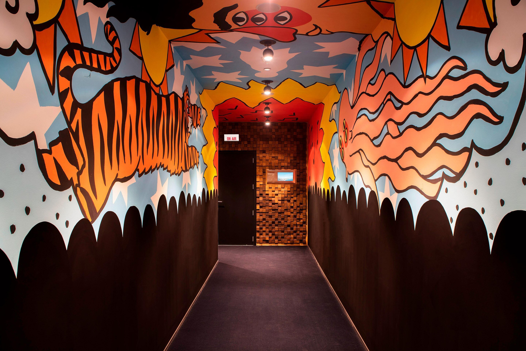 W Barcelona Hotel - Barcelona, Spain - W Sound Suite Hallway