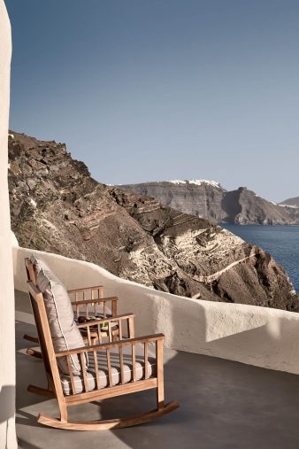Mystique Hotel Santorini – Oia, Santorini Island, Greece - Elios Spa Ocean View Deck