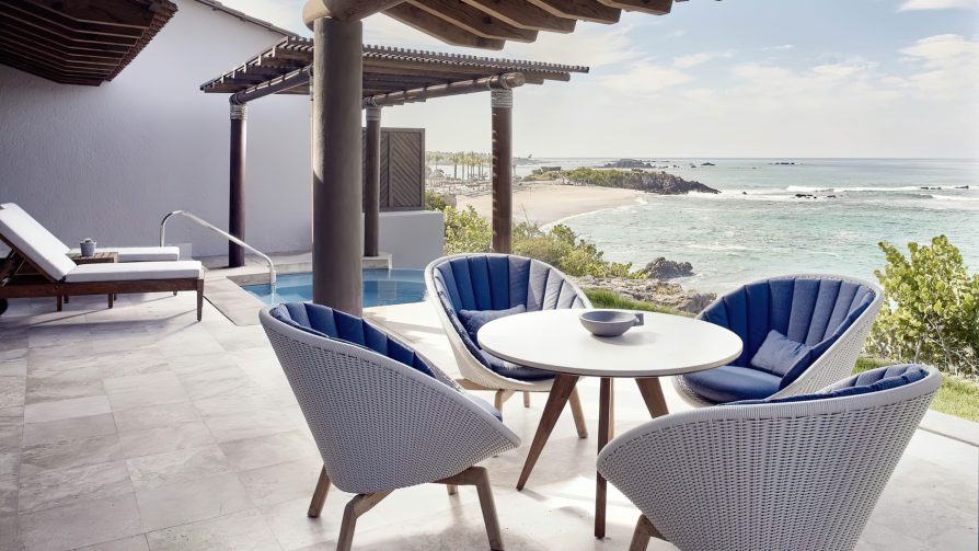 Four Seasons Resort Punta Mita - Nayarit, Mexico - Oceanfront Plunge Pool Suite Deck View