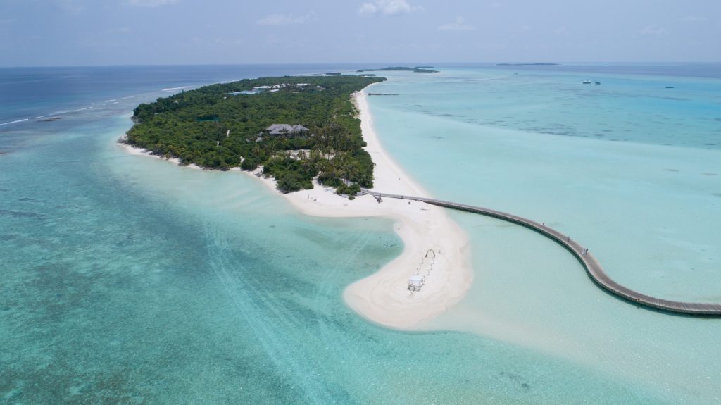 Soneva Jani Resort - Noonu Atoll, Medhufaru, Maldives - Private Island Aerial View