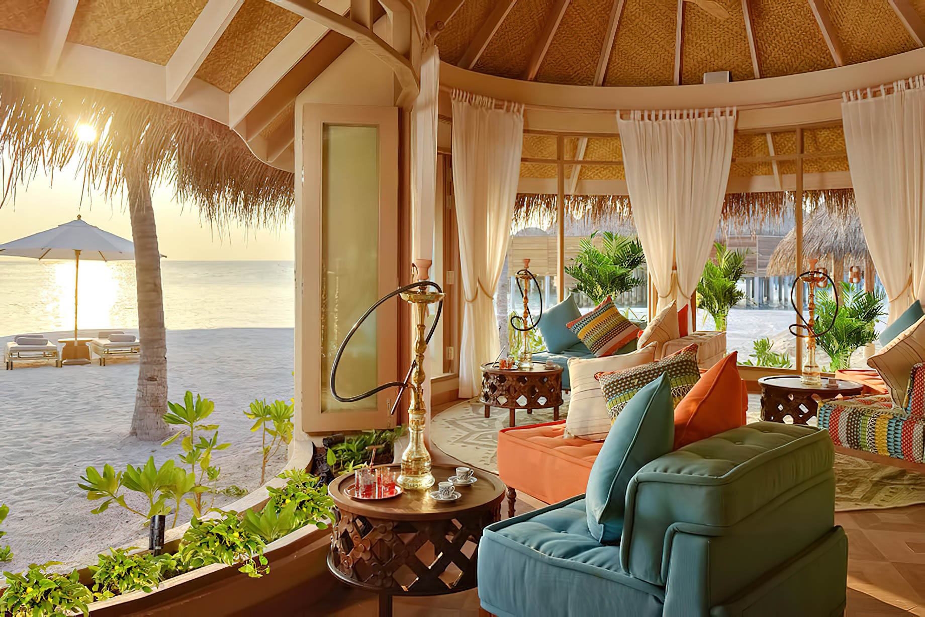 The Nautilus Maldives Resort – Thiladhoo Island, Maldives – Beachfront Lounge