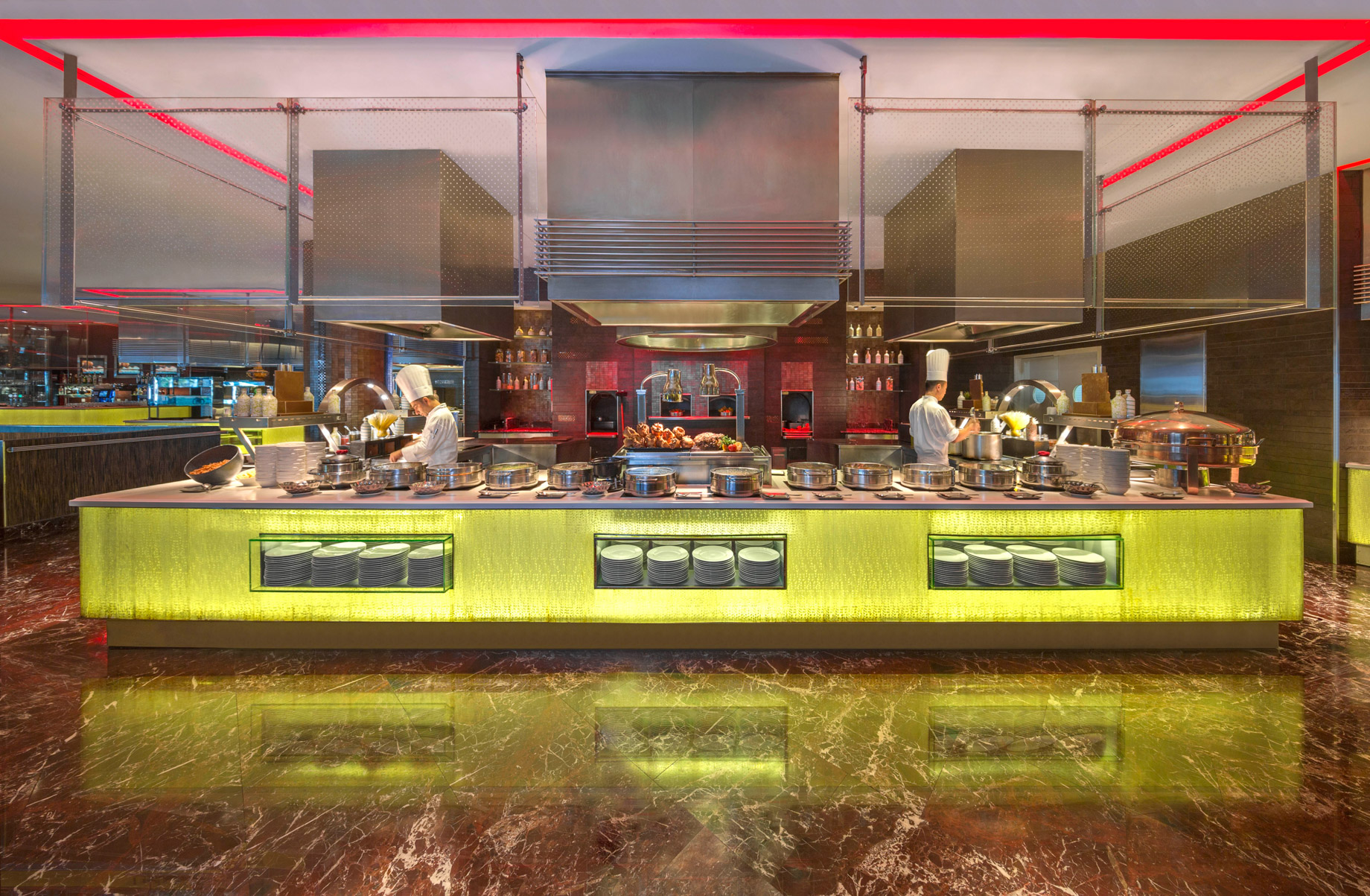 Atlantis The Palm Resort Crescent Rd, Dubai, UAE Saffron Restaurant