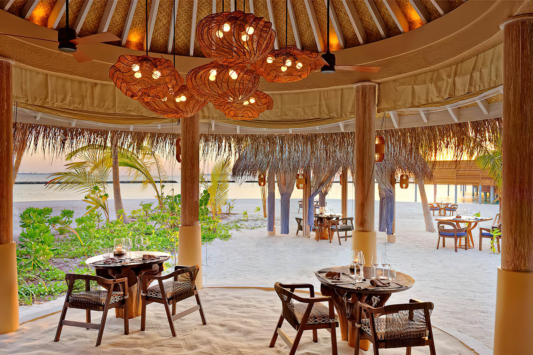 The Nautilus Maldives Resort – Thiladhoo Island, Maldives – Beachfront Lounge