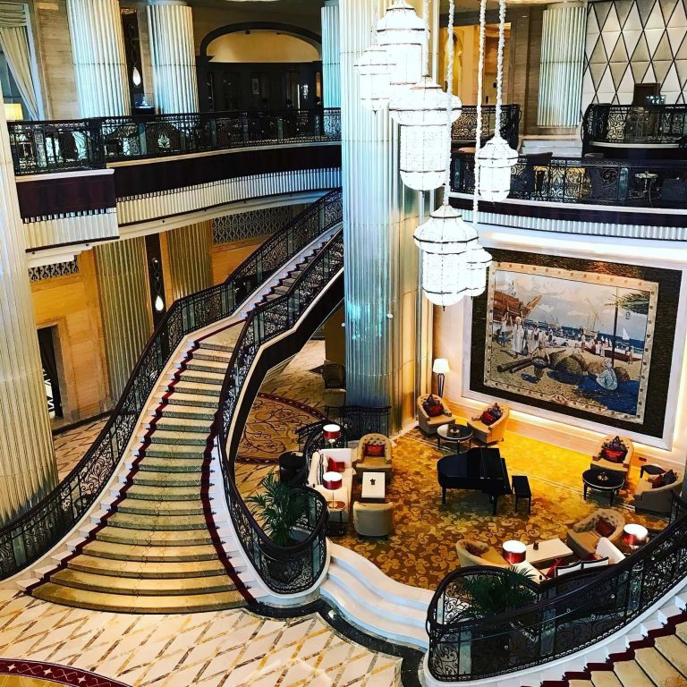 The St. Regis Abu Dhabi Hotel – Abu Dhabi, United Arab Emirates – Grand Staircase