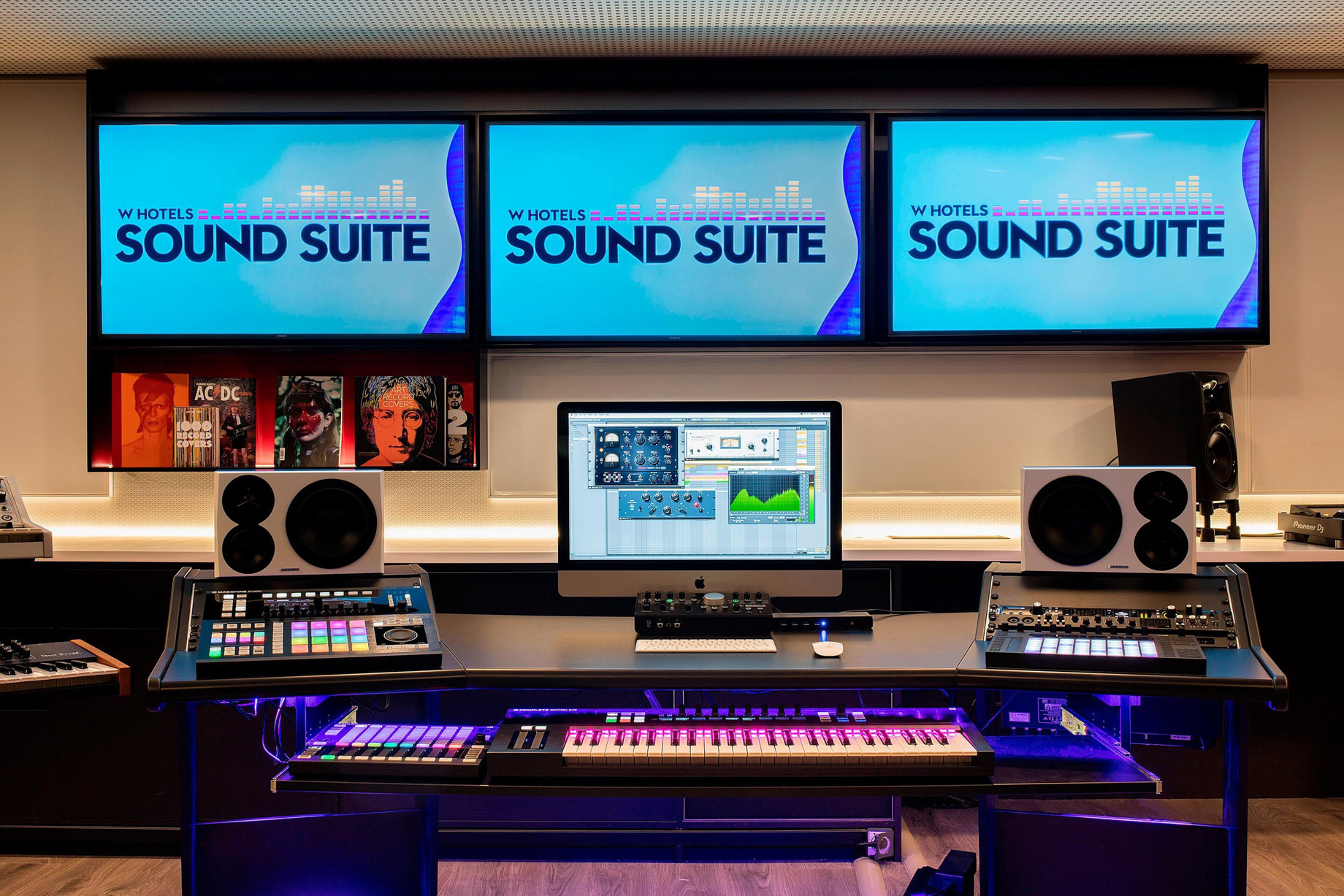 W Barcelona Hotel – Barcelona, Spain – W Sound Suite Electronics