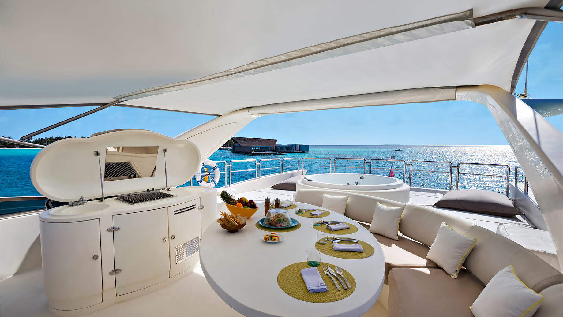 Cheval Blanc Randheli Resort – Noonu Atoll, Maldives – Azimut Yacht Interior