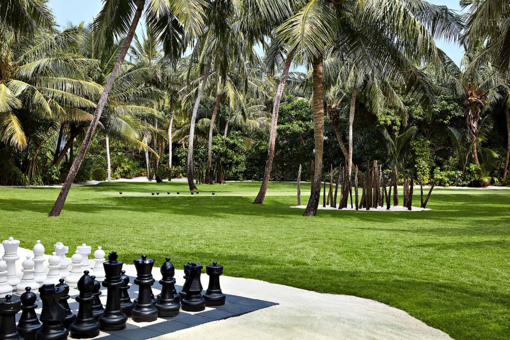 One&Only Reethi Rah Resort - North Male Atoll, Maldives - The Lawn Club Chess