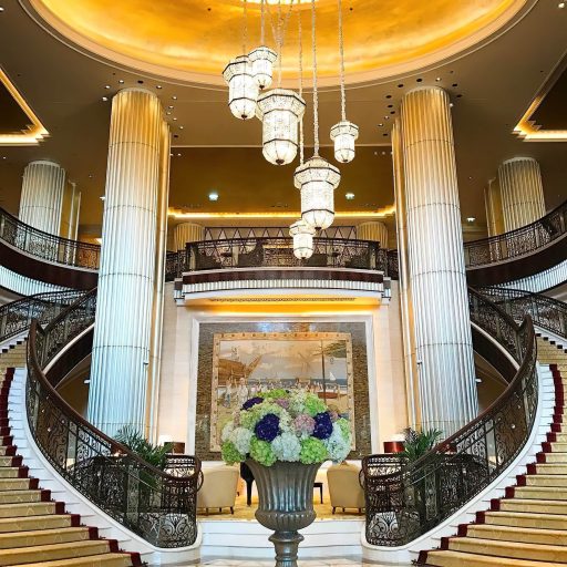 The St. Regis Abu Dhabi Hotel - Abu Dhabi, United Arab Emirates - Grand Staircase