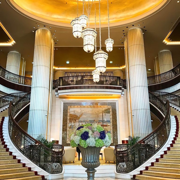 The St. Regis Abu Dhabi Hotel – Abu Dhabi, United Arab Emirates – Grand Staircase
