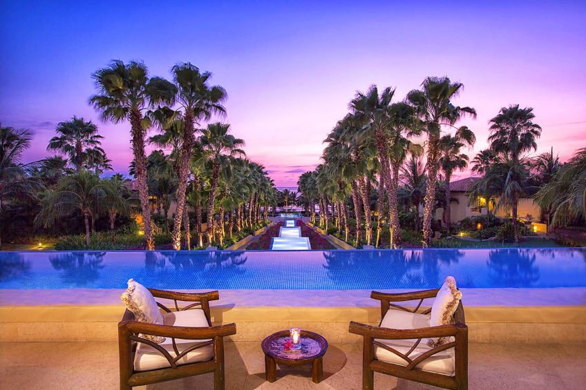 The St. Regis Punta Mita Resort - Nayarit, Mexico - Altamira Reflecting Pool Twilight