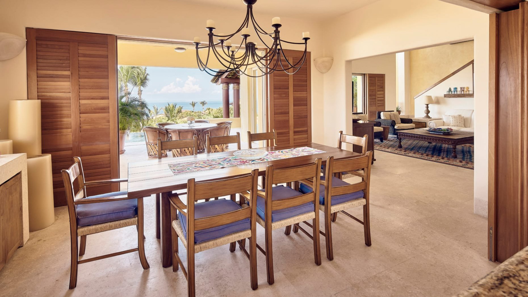 Four Seasons Resort Punta Mita - Nayarit, Mexico - Otono Ocean View Villa Dining Room