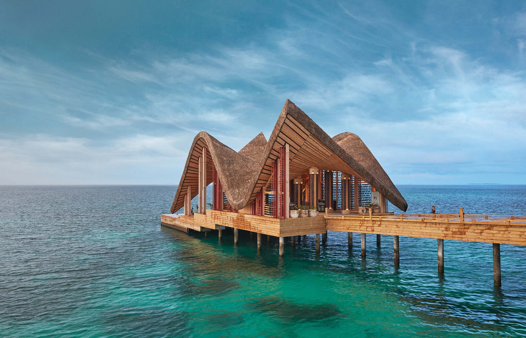 JOALI Maldives Resort – Muravandhoo Island, Maldives – Arrival Jetty Tropical Design