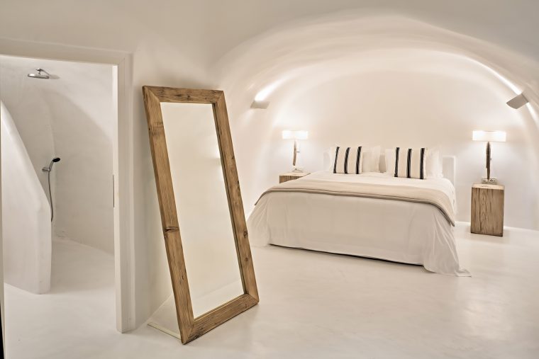 Mystique Hotel Santorini – Oia, Santorini Island, Greece - Holistic Villa Bedroom