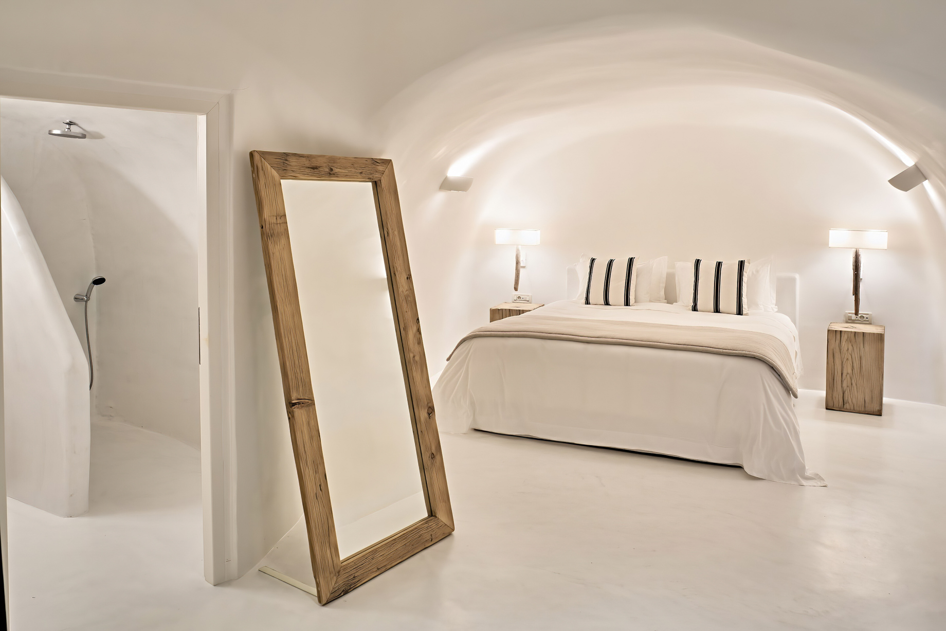 Mystique Hotel Santorini – Oia, Santorini Island, Greece – Holistic Villa Bedroom