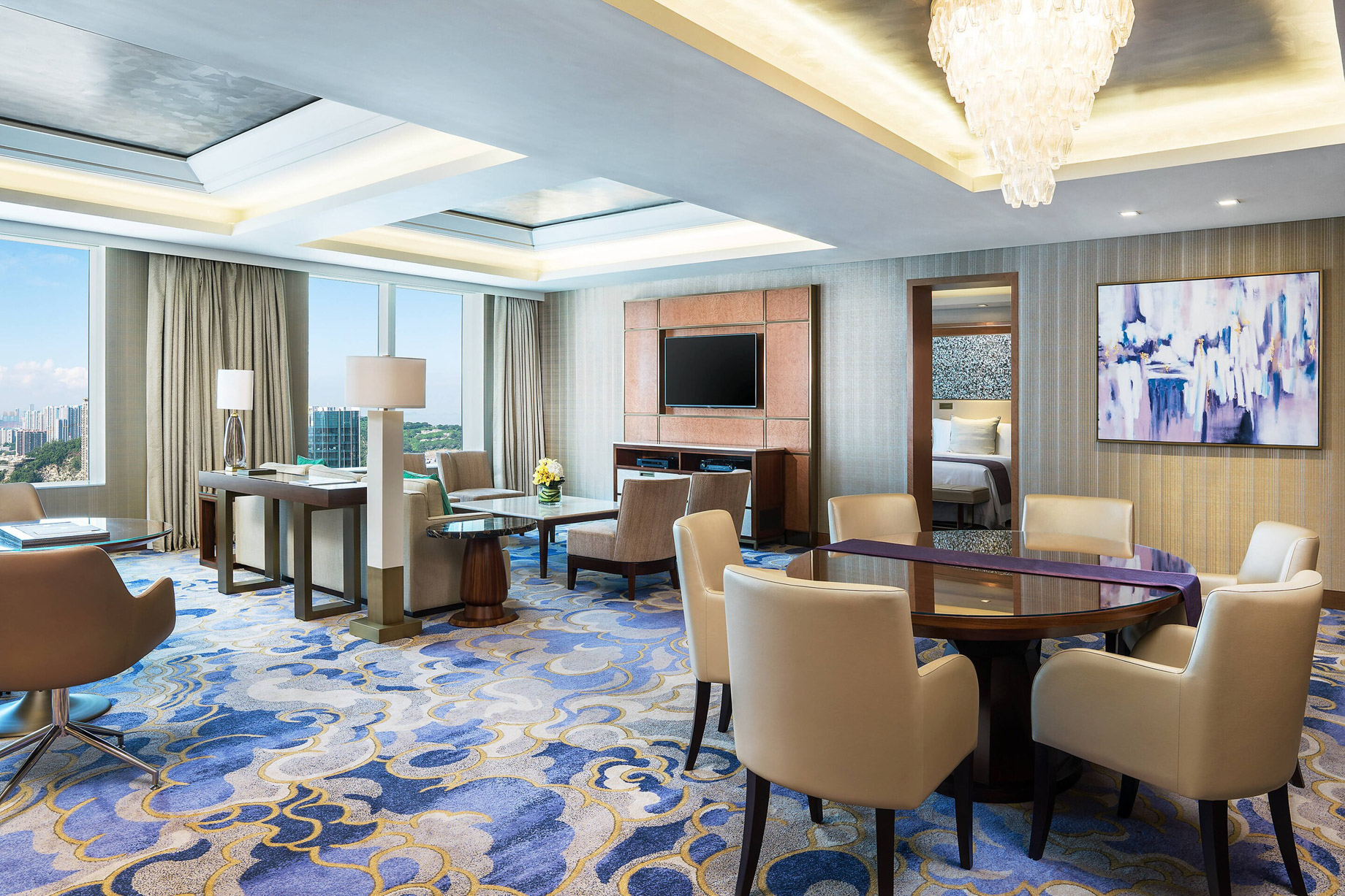 The St. Regis Macao Hotel – Cotai, Macau SAR, China – Empire Suite Living Area