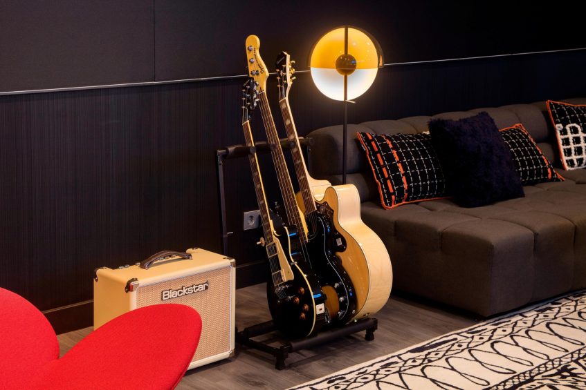 W Barcelona Hotel - Barcelona, Spain - W Sound Suite Guitars