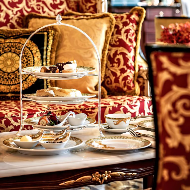 Palazzo Versace Dubai Hotel – Jaddaf Waterfront, Dubai, UAE – Tea Service