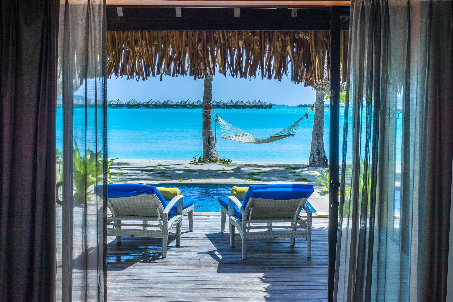 The St. Regis Bora Bora Resort – Bora Bora, French Polynesia – Beach Front Suite Villa With Pool Beach View