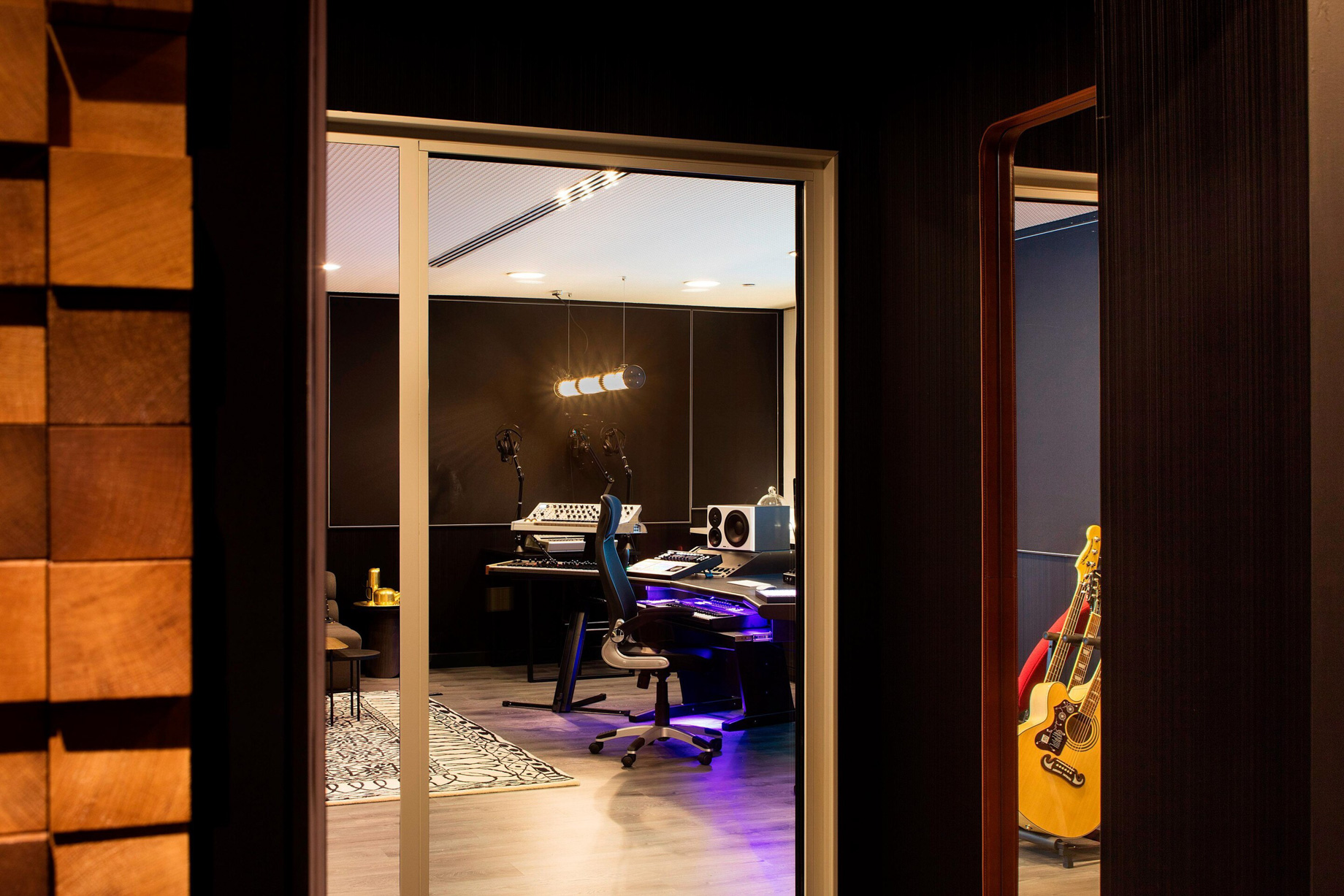 W Barcelona Hotel – Barcelona, Spain – W Sound Suite Booth