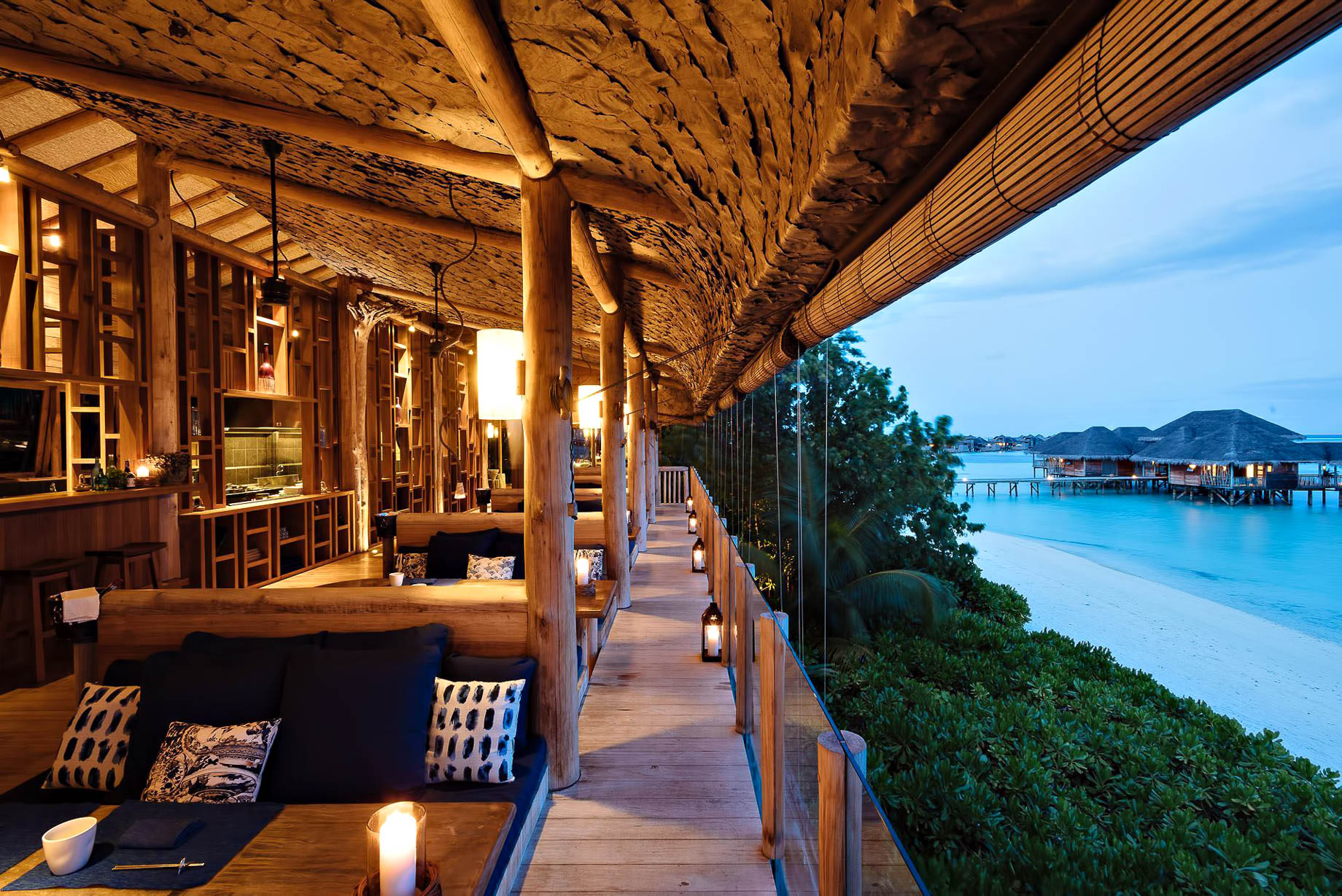 Gili Lankanfushi Resort – North Male Atoll, Maldives – Restaurant by the Sea