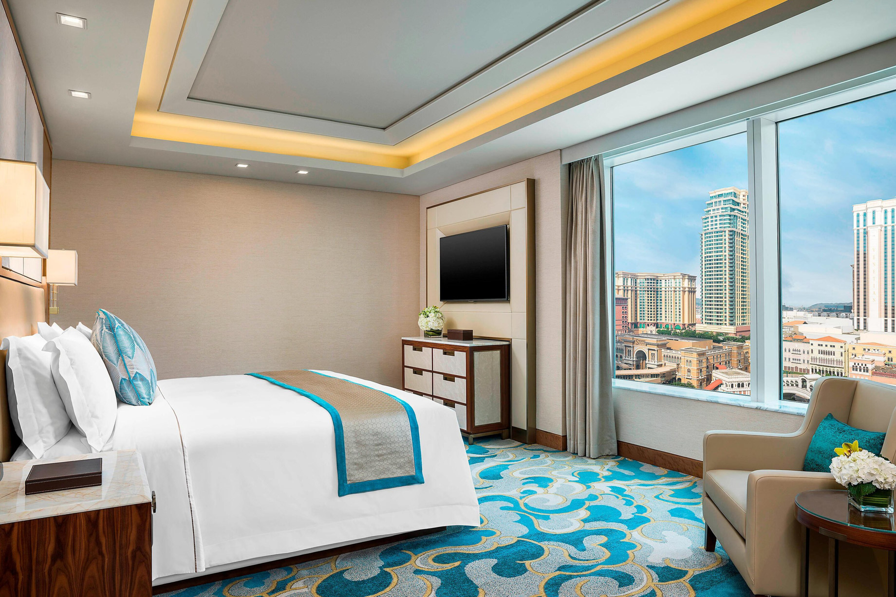 The St. Regis Macao Hotel – Cotai, Macau SAR, China – Metropolitan Suite Bedroom
