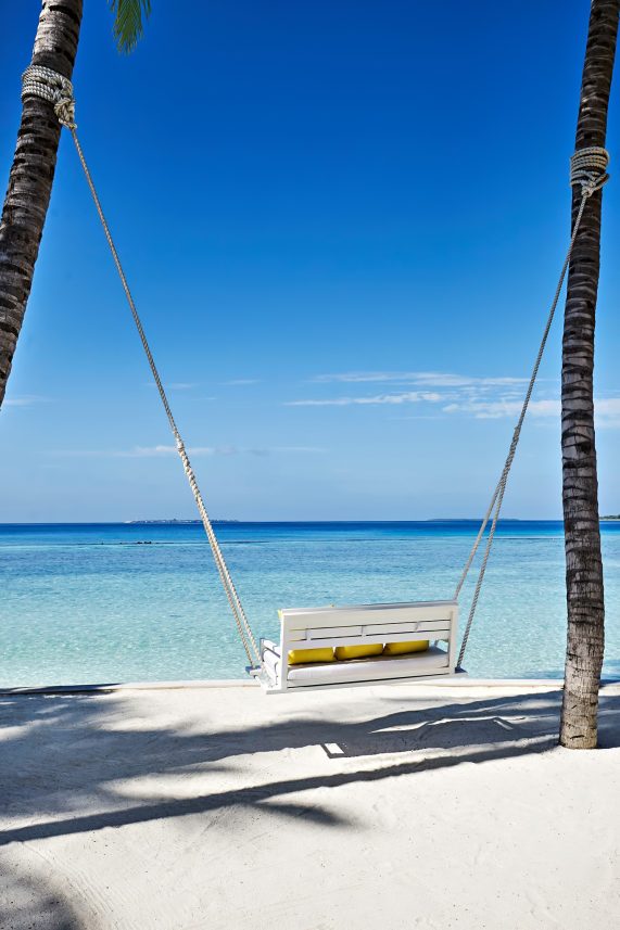 Cheval Blanc Randheli Resort - Noonu Atoll, Maldives - Private Island Palm Tree Swing