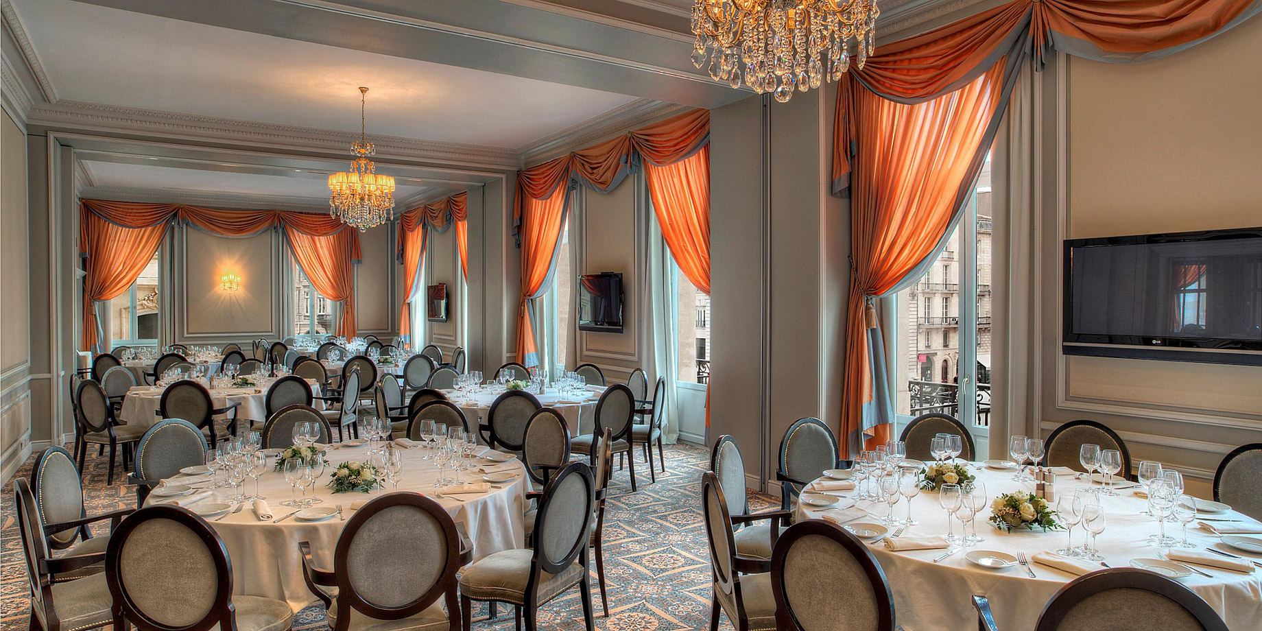 InterContinental Bordeaux Le Grand Hotel – Bordeaux, France – Saint-Emilion Banquet Room