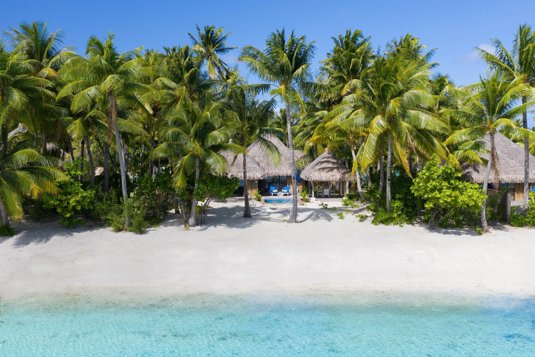 The St. Regis Bora Bora Resort – Bora Bora, French Polynesia – Beach Front Suite Villa With Pool Exterior View