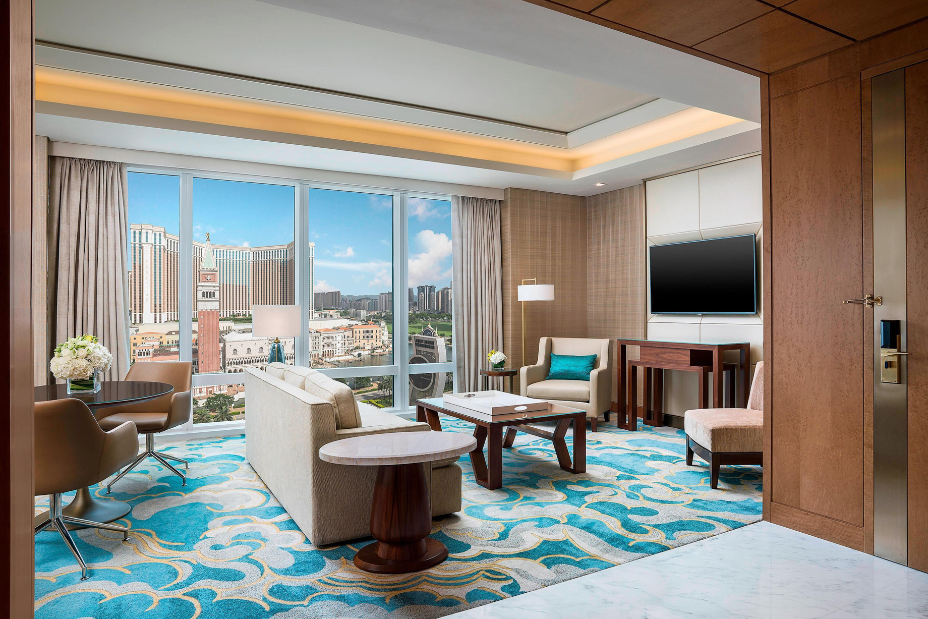 The St. Regis Macao Hotel – Cotai, Macau SAR, China – Metropolitan Suite Living Area View