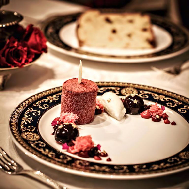 Palazzo Versace Dubai Hotel – Jaddaf Waterfront, Dubai, UAE – Dessert Service