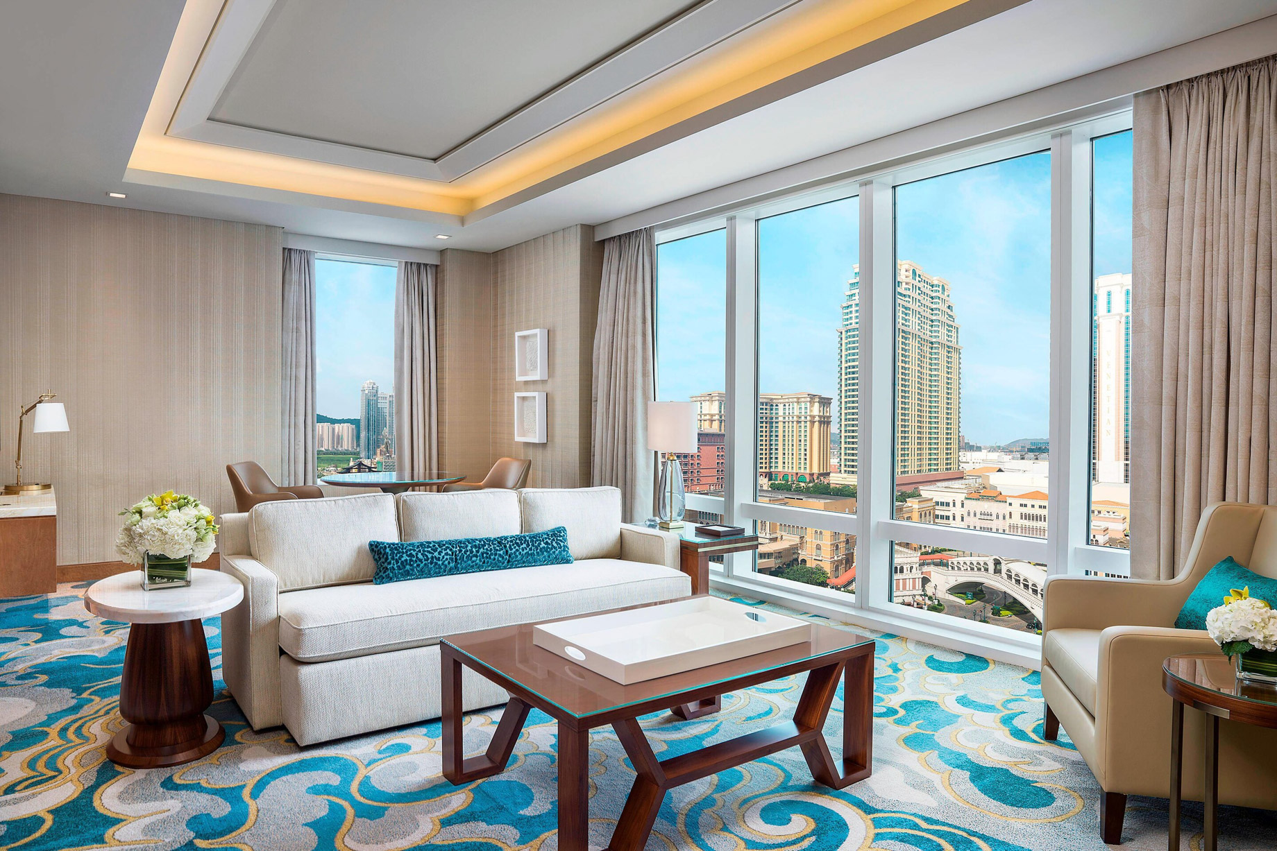 The St. Regis Macao Hotel - Cotai, Macau SAR, China - Metropolitan Suite Living Area