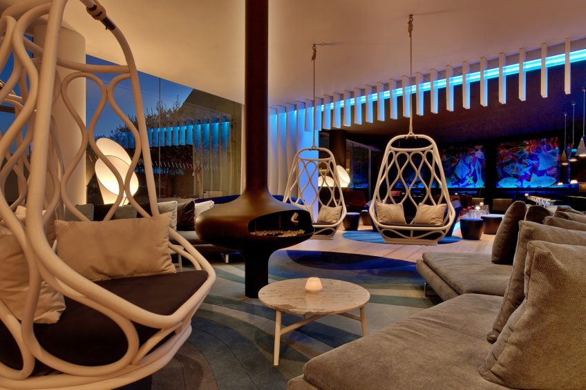 W Barcelona Hotel - Barcelona, Spain - W Lounge and W Bar