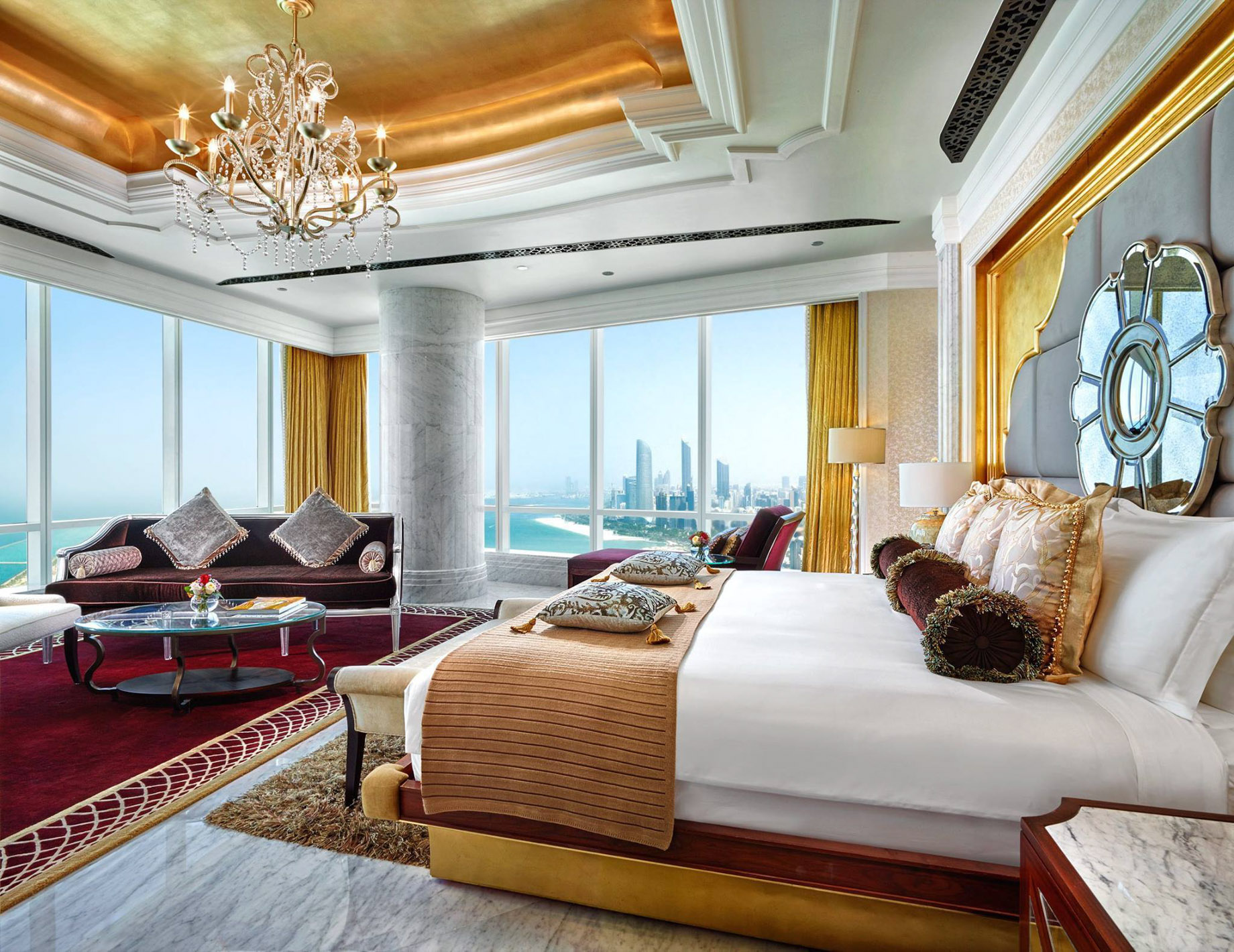 The St. Regis Abu Dhabi Hotel – Abu Dhabi, United Arab Emirates – Luxury Ocean View Suite