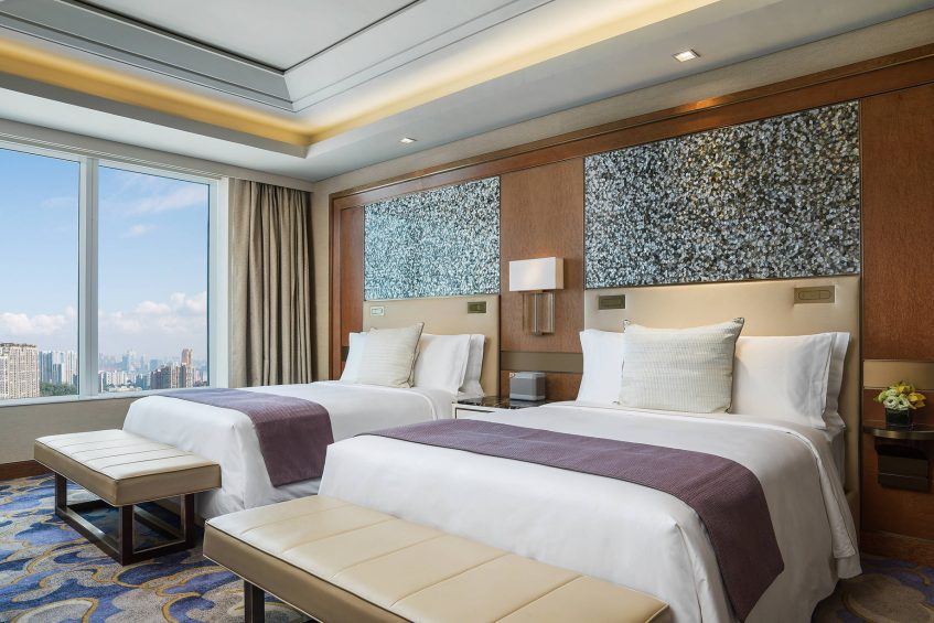 The St. Regis Macao Hotel - Cotai, Macau SAR, China - St. Regis Suite Bedroom Queen Beds